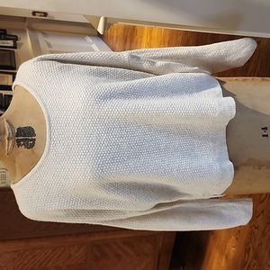Charli London oatmeal sweater large